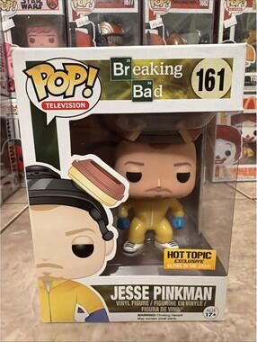 Funko Pop! Breaking Bad - Jesse Pinkman - (Glow) - Hot Topic w/Hard Protector